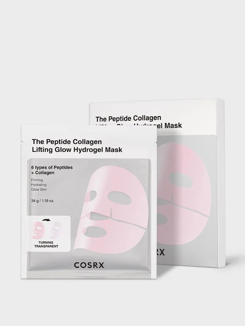 COSRX The Peptide Collagen Lifting Glow Hydrogel Mask [IYYZ5]